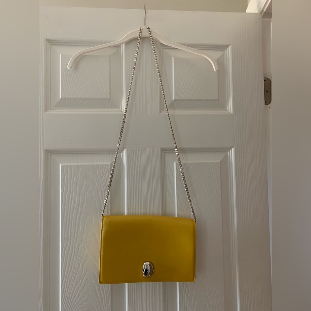 Zara crossbody bag with silver chain